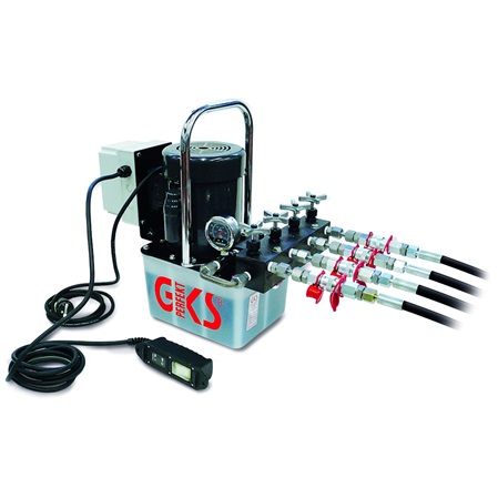 Image of the PE4 electric hydraulic pump from GKS-PERFEKT
