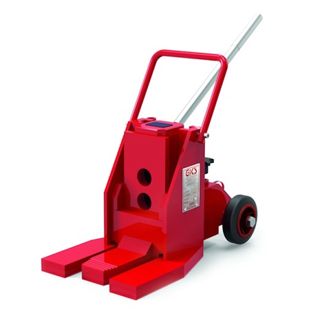 Image of the G5 hydraulic lift / machine jack with a 5-metric-ton load capacity