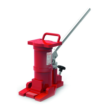 Image of the U6 hydraulic lift / machine jack with a 6-metric-ton load capacity