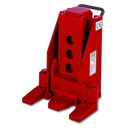 Image of the V10-EX hydraulic lift / machine jack with a 10-metric-ton load capacity