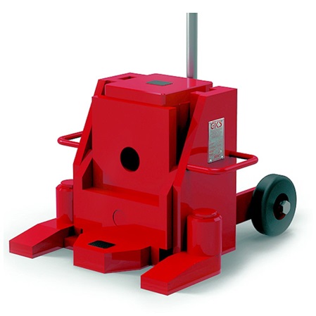 Image of the V30-EX hydraulic lift / machine jack with a 30-metric-ton capacity