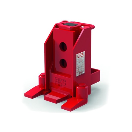 Image of the V5-EX hydraulic lift / machine jack with a 5-metric-ton load capacity
