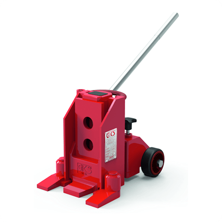 Image of the V5 hydraulic lift / machine jack with a 5-metric-ton load capacity